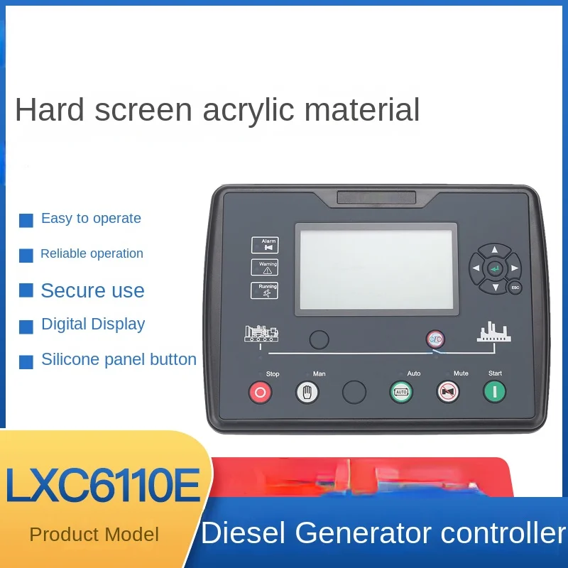 Diesel Genset Controller LXC6110N LCD Display Protection System.LXC6120N