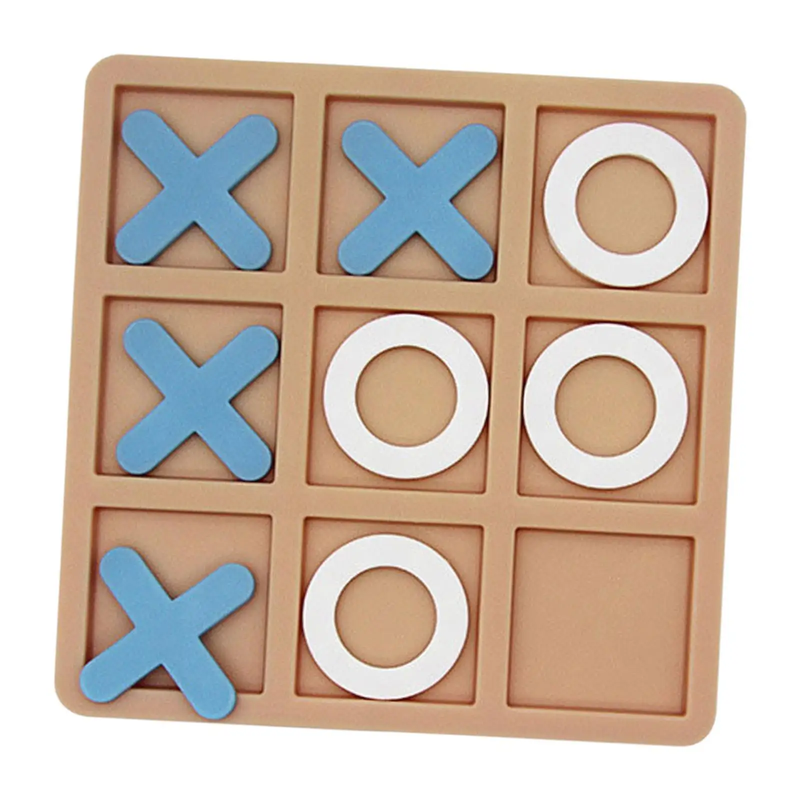 Tic TAC Toe Game Tabletop Blocks Classical Educational Family Game Brain Teaser for Indoor Outdoor Family Adults Children Travel