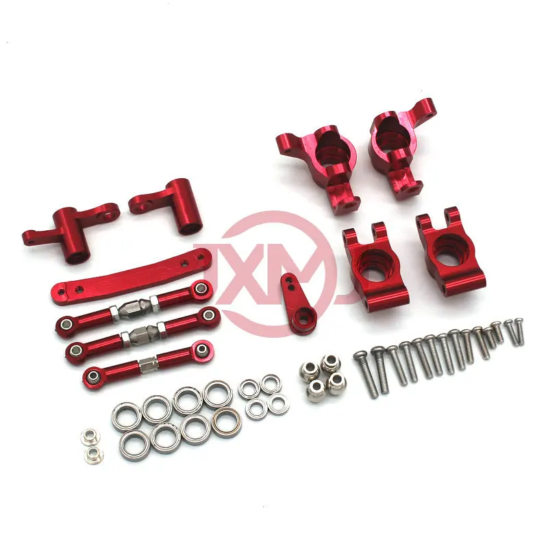 Piezas de kit de dirección de Metal, actualización SCY 16101 16102 16103 16104 16106 16201 JJRC C8805 RC 1/16