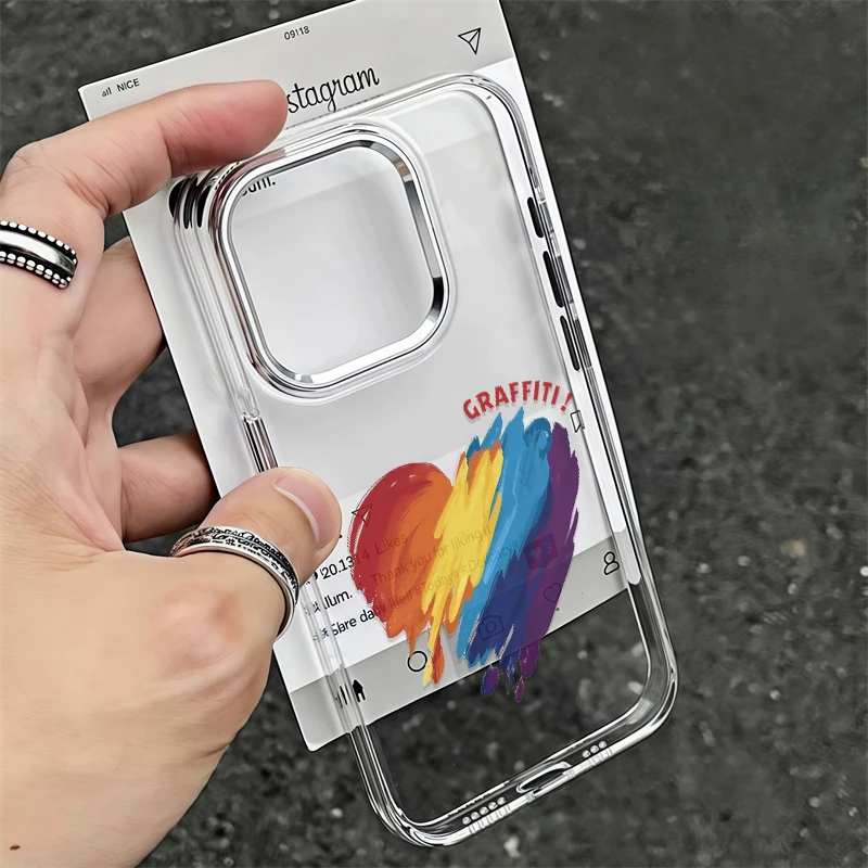 Love Heart Print Ph…