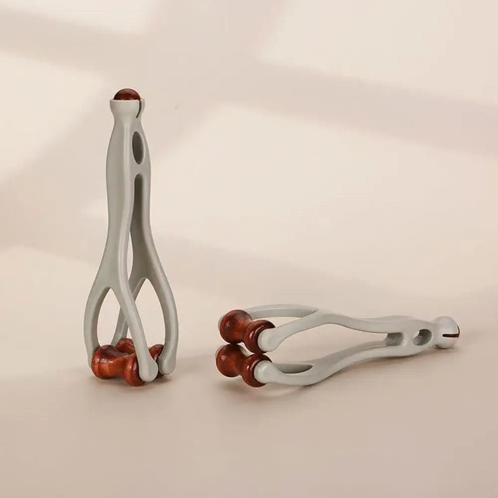 1/2/3/5 Stück Massageroller aus Massivholz für die Finger, mit 360°-Funktion ° Roller-Clip-on-Design zur Linderung von Handmeridianbeschwerden – Detail 13