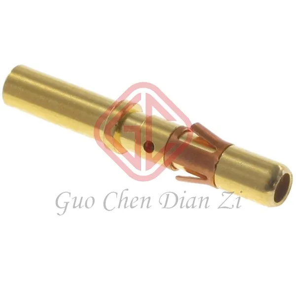 10 PZ RC16M23K Nuovo Originale, Spot, Terminale Femmina, Jack, Placcato Oro, Souriau