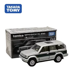 TAKARA TOMY TP04 modello di punta in lega auto Mitsubishi Pajero porta può essere aperta, decorazione della camera dei bambini giocattoli regalo di natale per neonati