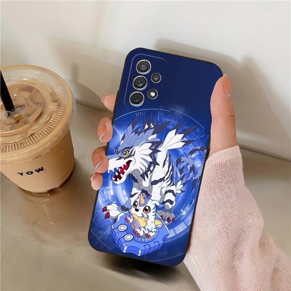 Anime Digimon Phone Case for Samsung Galaxy S25 S21 S24 S23 S22 Ultra Fe Plus M54 A16 A34 A54 A24 A52 A53 Coque