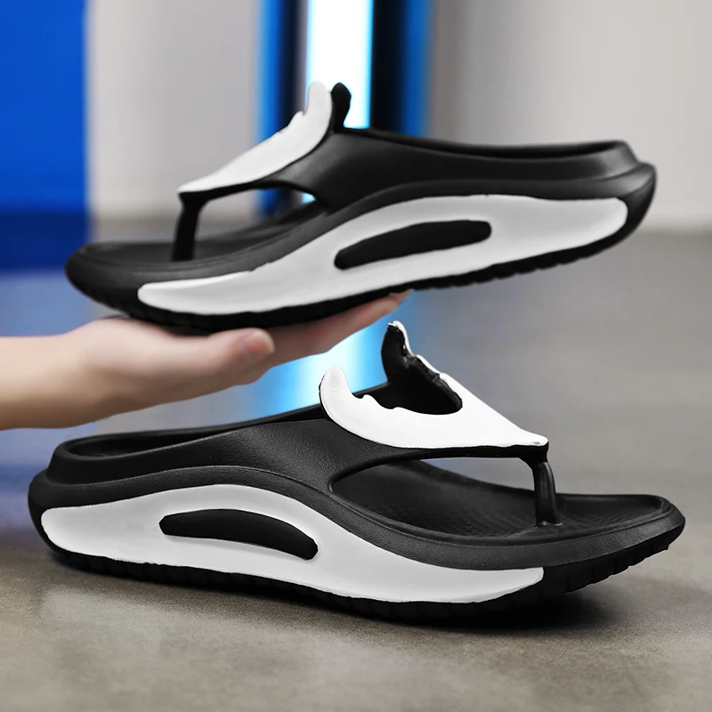 New Men's Slippers Men Summer Shoes Mixed Colors Sandals Male Slipper Indoor and Outdoor Flip Flops Casual Beach Shoes for Man