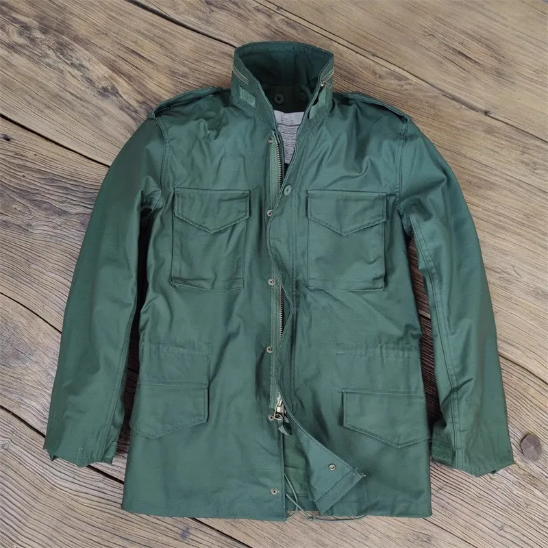 US Military M65 Field Tactical Jacket Windbreaker Męska jesienno-zimowa wiatroszczelna ciepła kurtka odpinana bawełniana podszewka wojskowa odzież wierzchnia