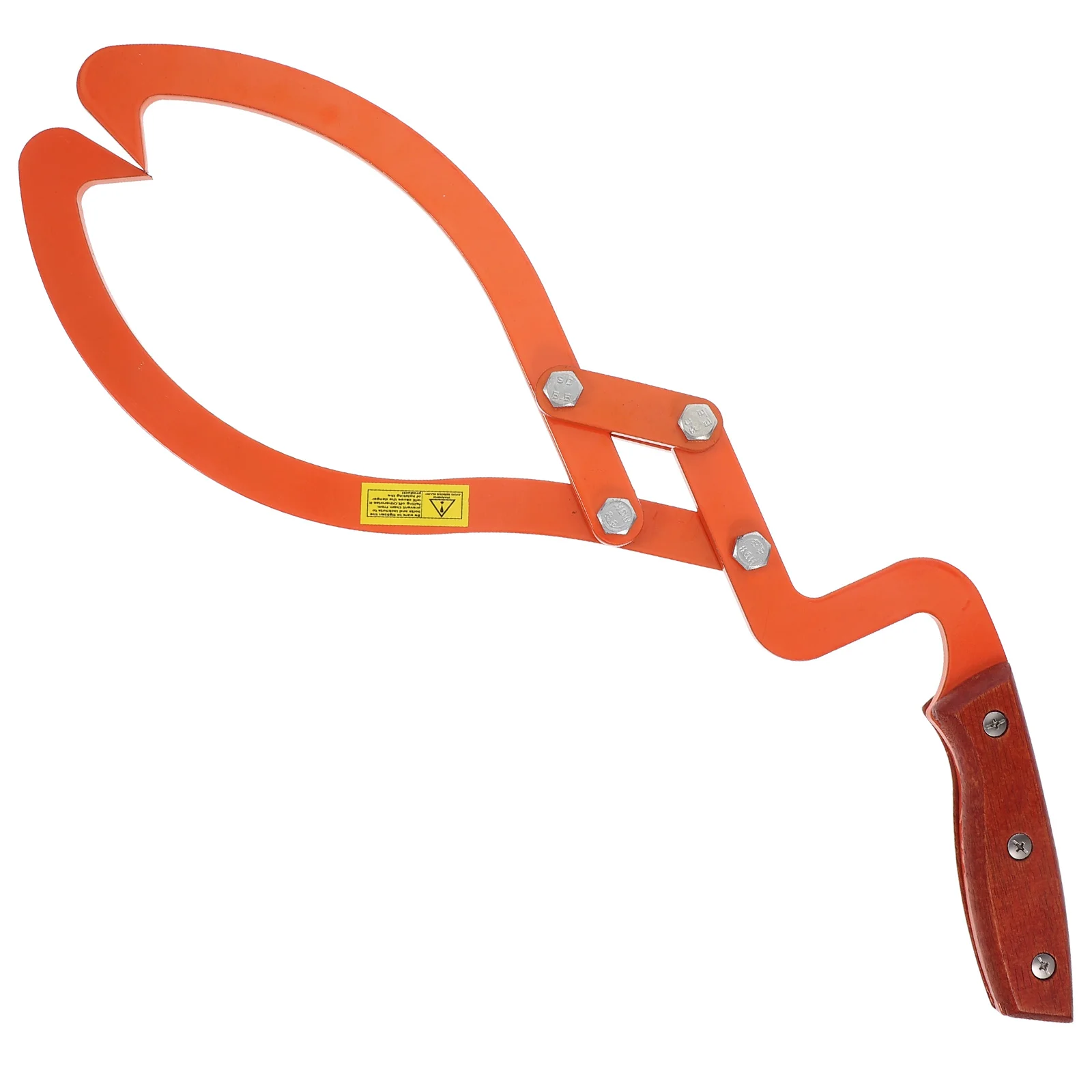 Wood Extractor Log Lifting Tool Tree Trunk Clamp Outdoor Block Tong Heavy Duty Moving Equipment Ergonomic Hooks