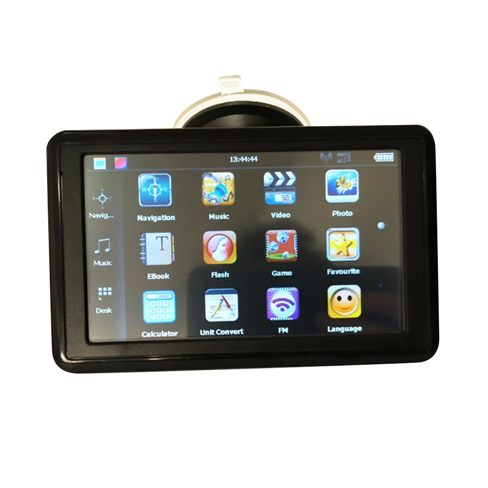 

Car GPS Navigation 5 Inch 8g Touch Screen LCD Display Mp4 Mp3 Player Truck Navigator Portable Multifunction