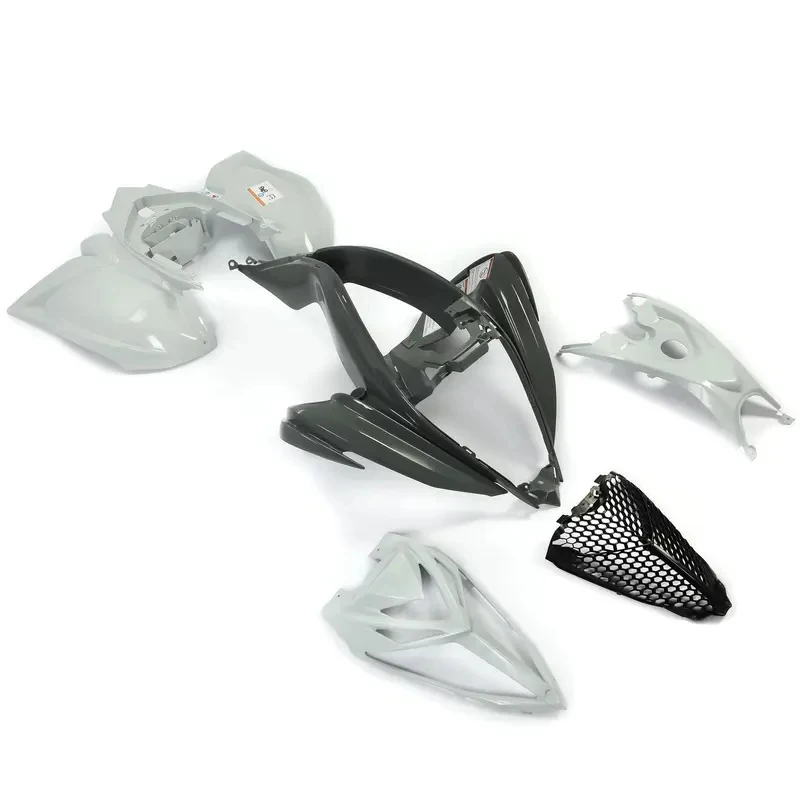 Complete Bodywork & Components, Gray Plastic Trim Set, Raptor 700 2006-2023