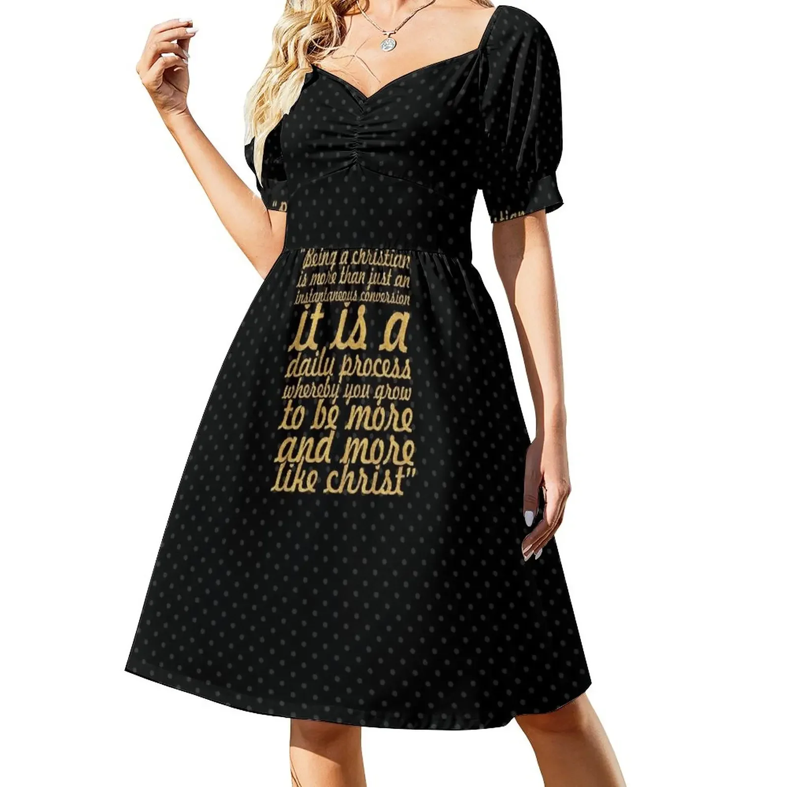 Being a christian... “Billy Graham” Christian Quote Sleeveless Dress women long dresses dress women summer 2024