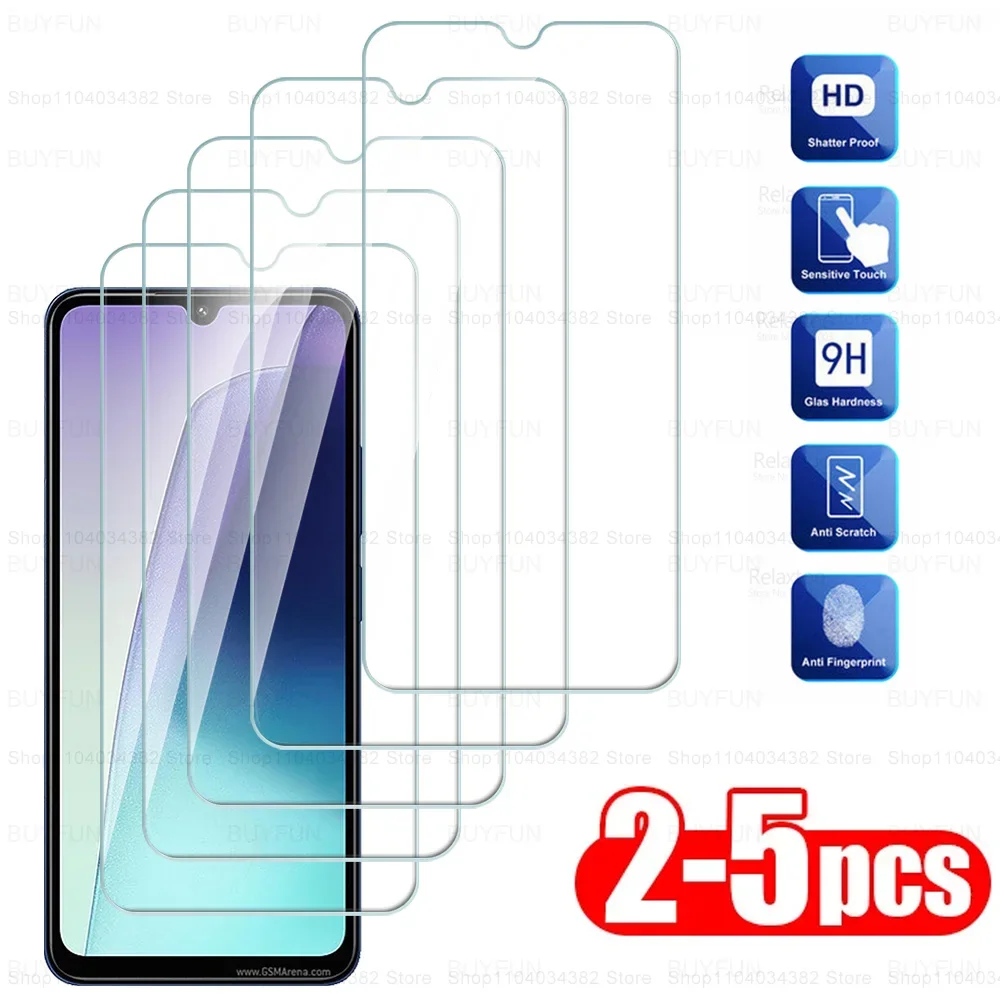 

2-5Pcs Tempered Glass For Xiaomi Redmi 14C Screen Protector On For Redmy 13C 12C 10C Poco C40 C65 Little C75 4G Protective Glass