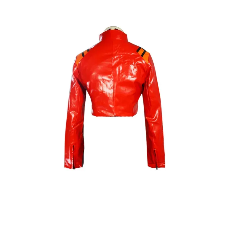 

CyAnime Katsuragi Misato кожаное пальто косплей костюм толстовка куртка на заказ