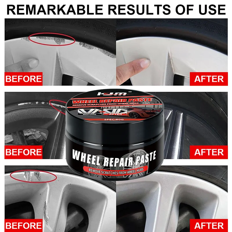 KJM 80G น้ำยาซ่อมรอยขีดข่วนดุม - Wheel Cleaner Alloy บทวิจารณ์และราคา