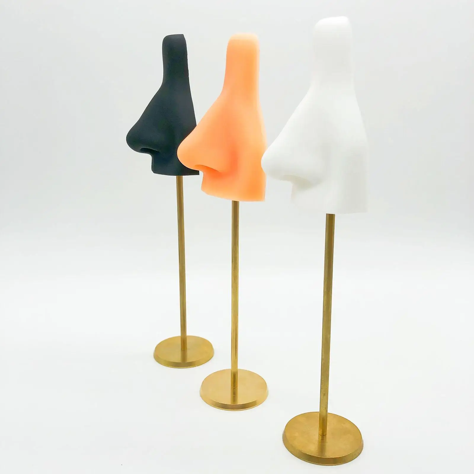 نموذج أنف من السيليكون للمبتدئين أجزاء ممارسة ثقب الحلي قائمة بذاتها