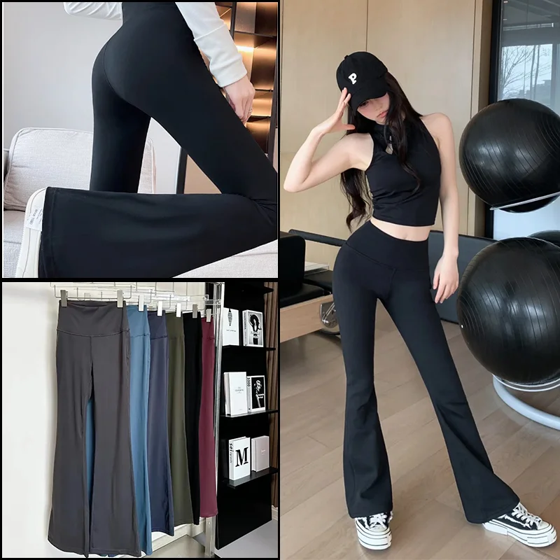 

New High Waist Yoga Pants for Women Tummy Control Booty Lifting Soft Non See Through Fitness Leggings Gym Workout
