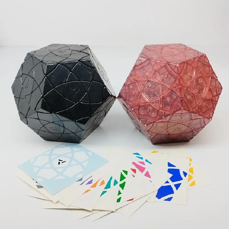 Coleção megaminx 5x5x5 aj ouro bauhinia cinco cubo mágico bauhinia dodecaedro ii quebra-cabeça brinquedos disponíveis atacado brinquedos fidget