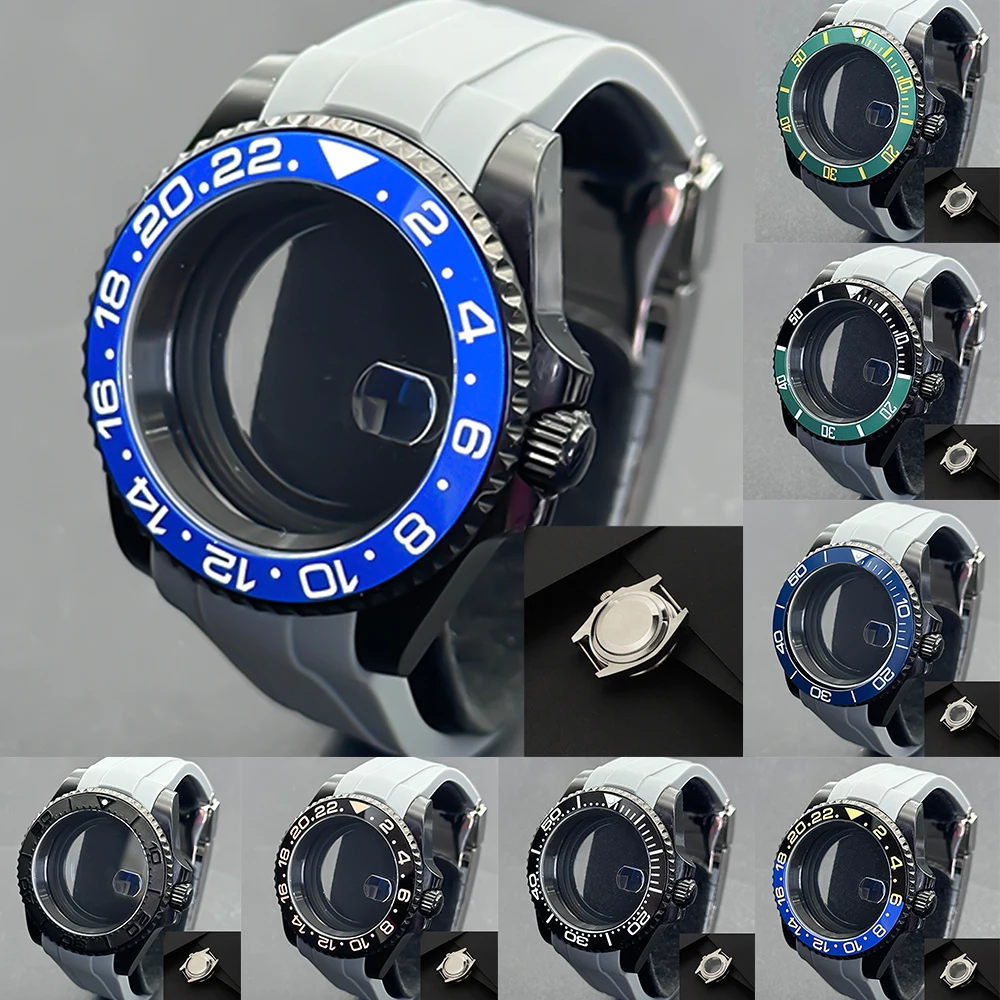 

Unidirectional Bezel GMT SUB Ceramic Insert 40mm NH34 NH35 NH36 NH38 Miyota 8215 Sapphire Crystal Yacht Series 28.5mm Dial