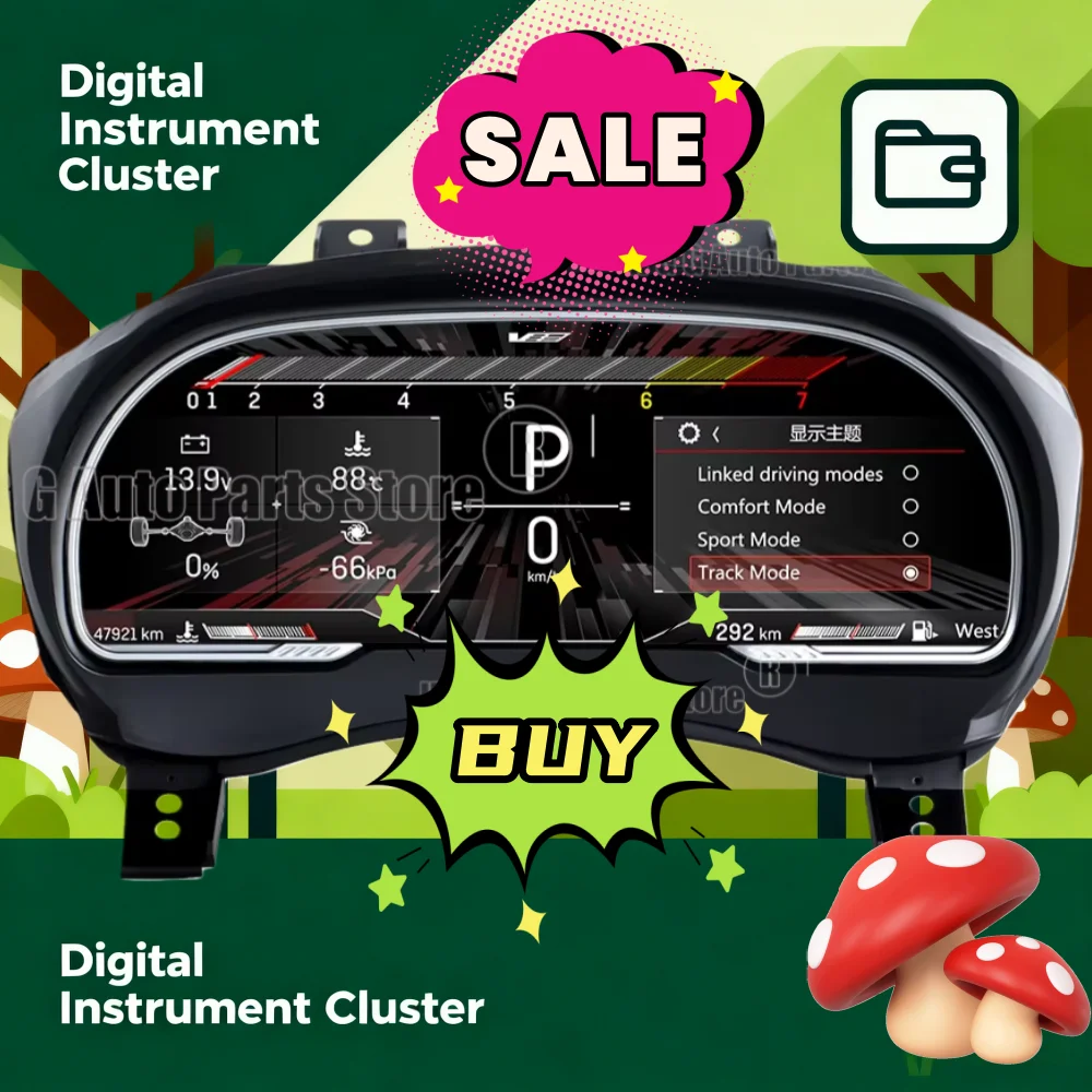 Car Lcd Dashboard F… - image