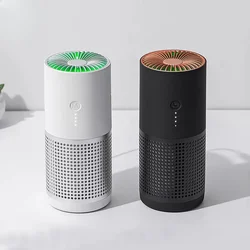 Zai Xiao Air Purifier for Home Ozone Generator HEPA Filters Desktop Purifier Night Light Rechargeable Air Cleaner AP02