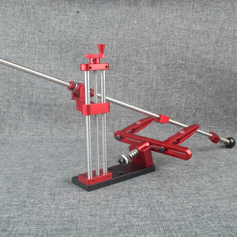 

Fixed Knife Sharpener Professional Manual Sharpener Adjustable Height Aluminium CNC Woodwork Accuracy Kitchen Sharpening System