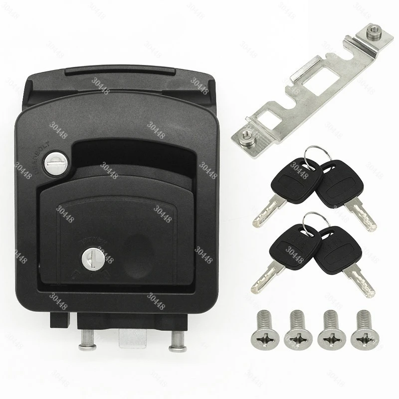 Car rv lock camping style car lock inner and outer opening panel rv cabin car lock a7903-3