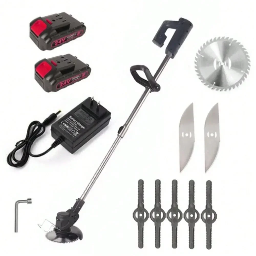 

Lawn Mower Electric, Battery Operated String Trimmer Lawn Edger