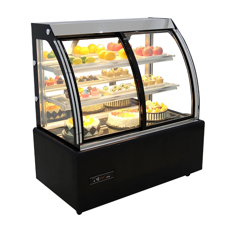 Commercial White Color Cake Display Fridge Freezer Refrigerator for Bakery for Philippines Application