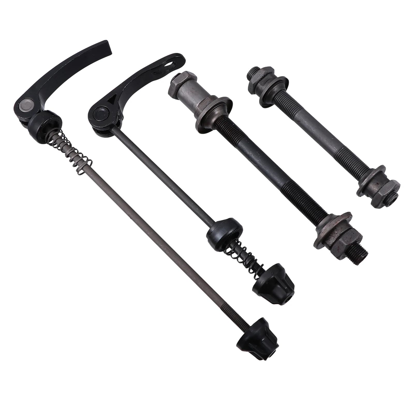 

1Set Quick Release Skewer Set High-Quality Metal Bike Skewers Hollow Shaft for Road Bicycles Front Rear Axle Wheel Hub
