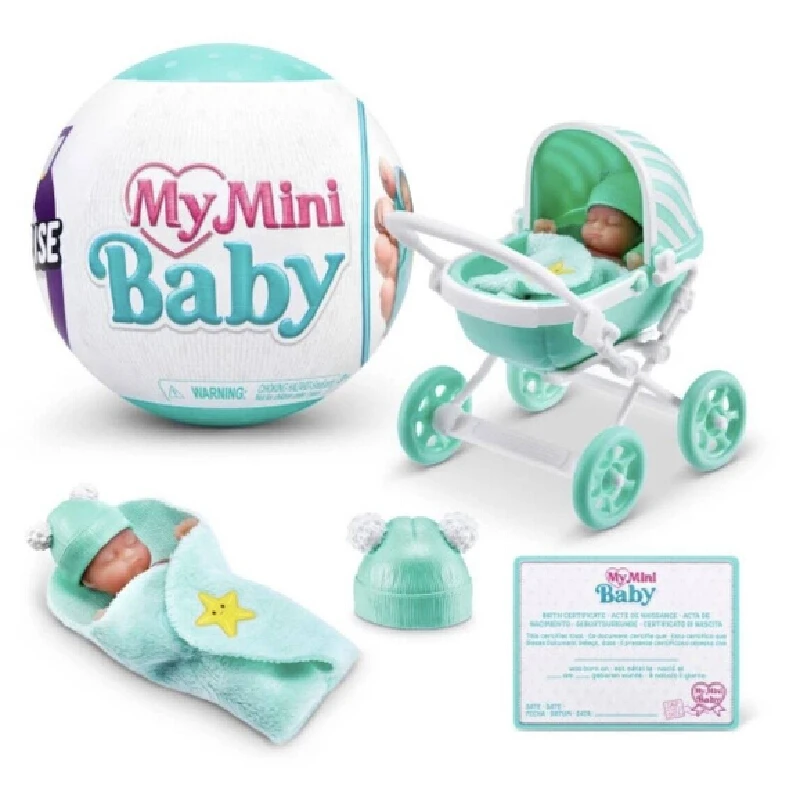 ZURU 2025 신제품 미니 베이비 볼 5 서프라이즈 볼 블라인드 박스 분해형 볼 어린이 및 소녀용 귀여운 장난감 휴일 생일 선물