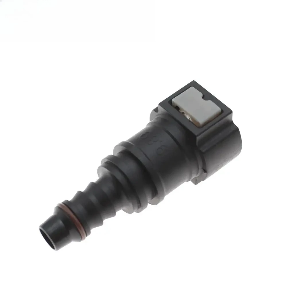 2/5/10 New ID8 9.89 Car Fuel Line Hose Coupler Nylon Quick Release Connect Connector Rubber Fuel Line Hose Coupler Car Tools