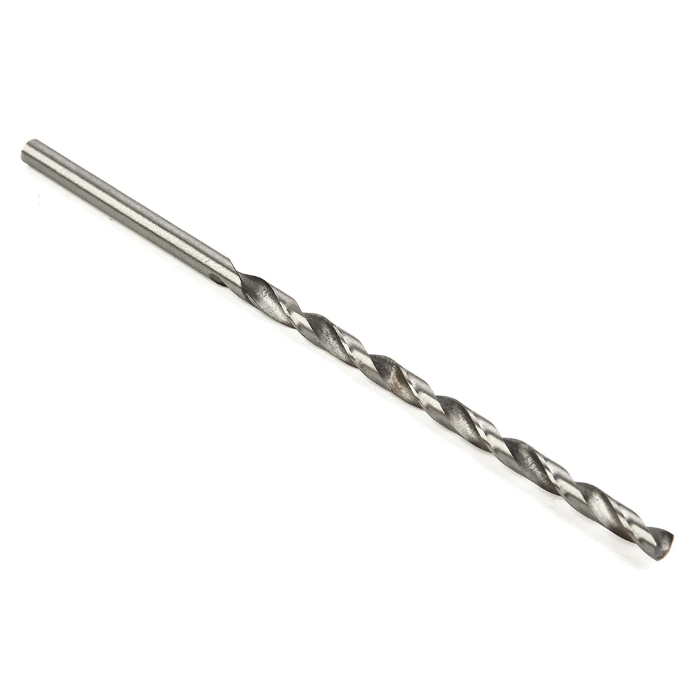 5Pcs Extra Long HSS High Speed Steel 150mm Drill Bit Set 2mm/3mm,3.5mm,4mm,5mm Bits For Wood, Aluminum, Plastic