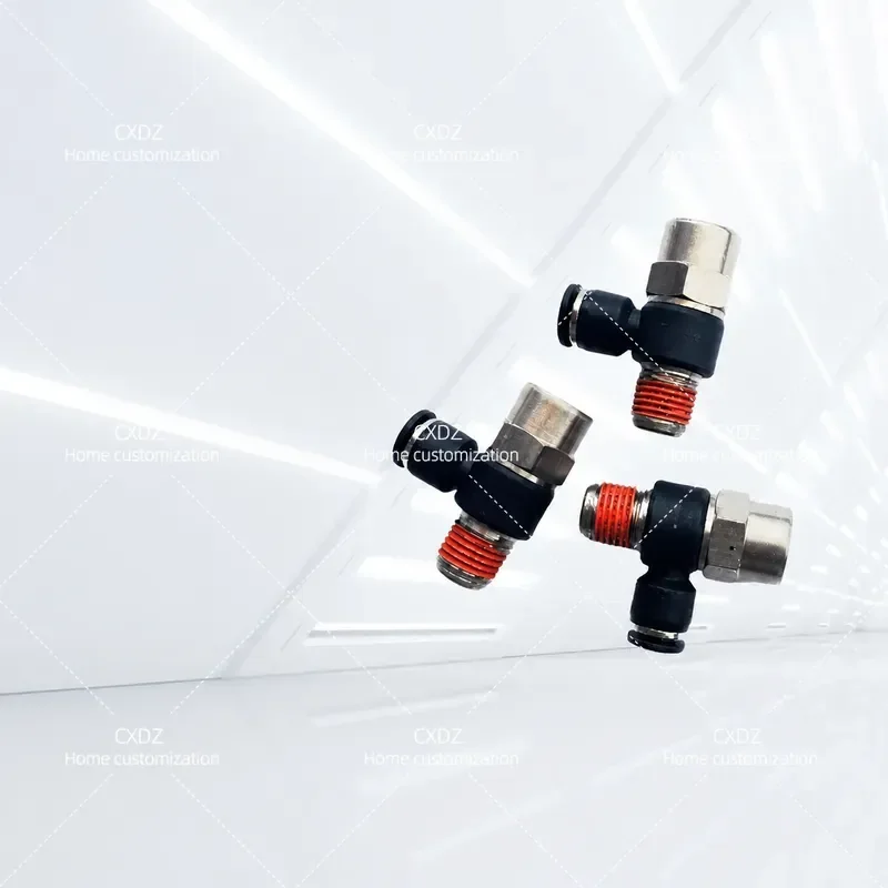 Tool Change Air Valve 58-7243 Three Way Pneumatic Quick Connector Check Valve Machine Tool Accessories