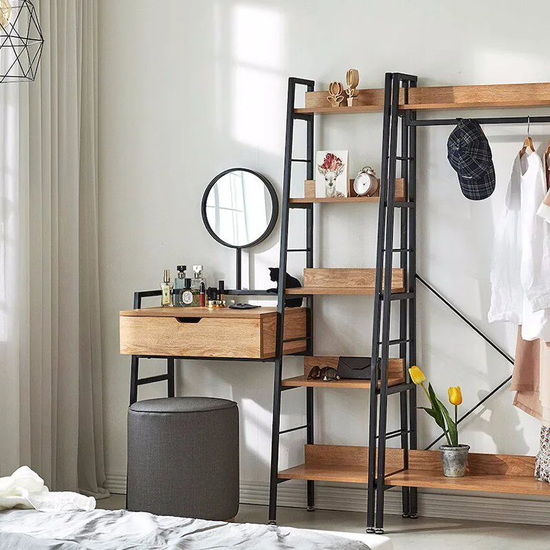 Wood Comfortable Vanity Table Modern Drawers Storage Modern Cabinet Dressing Table Cosmetics Beauty Vestidores Home Furniture
