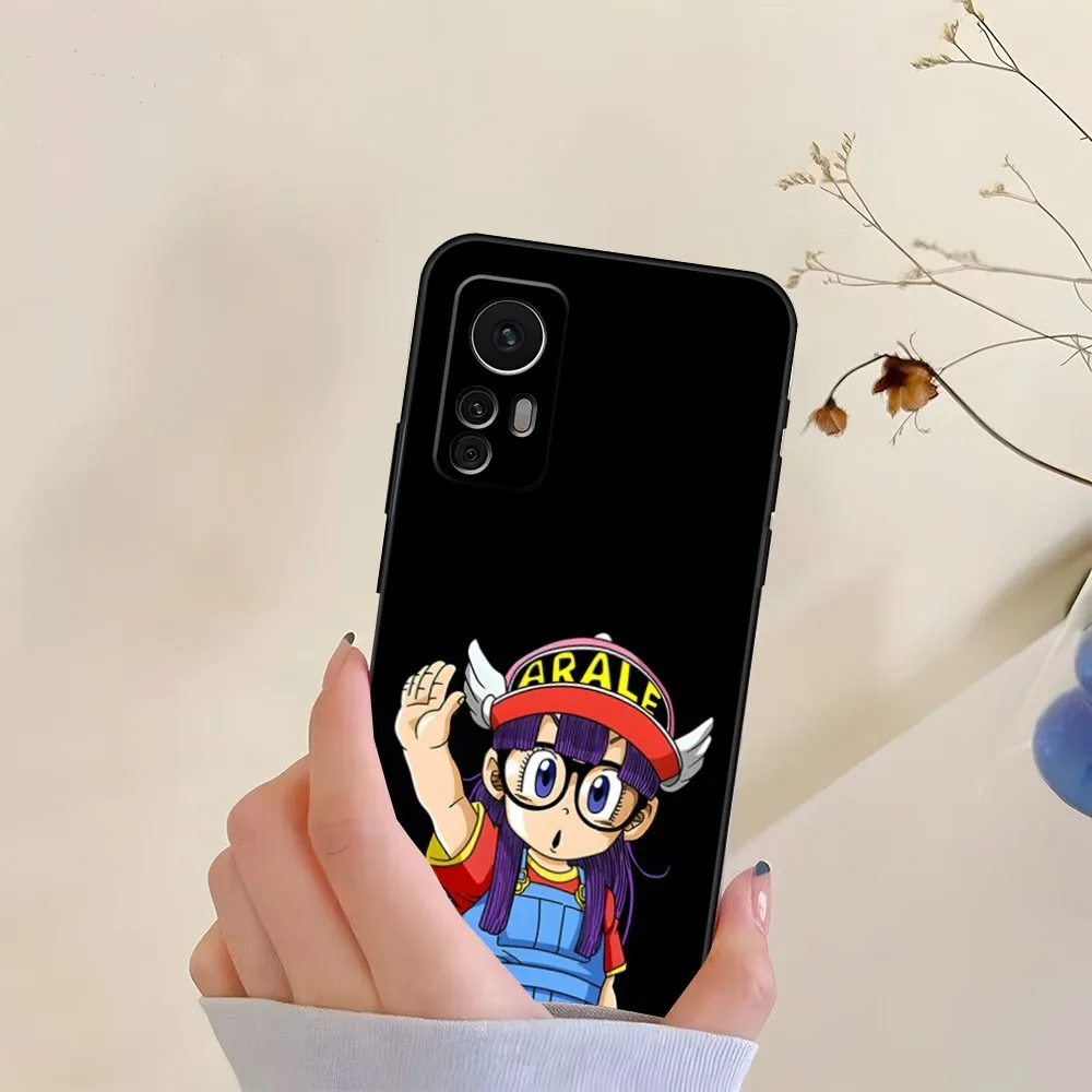 Capa traseira do Dr. Slump Arale Cartoon, Capa de telefone para Xiaomi 13, 12, 11T, 11, 9T, 8, 9SE, 11i Lite, Ultra Note10, Poco F3, M3, M4, GT Pro X4