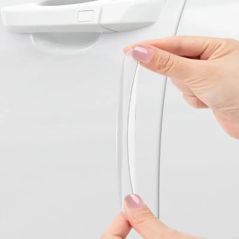 غطاء حماية حافة باب السيارة منخفض للماء بسمك 3 مم من مادة PVC مقاومة للخدش وتركيب غير مرئي #3