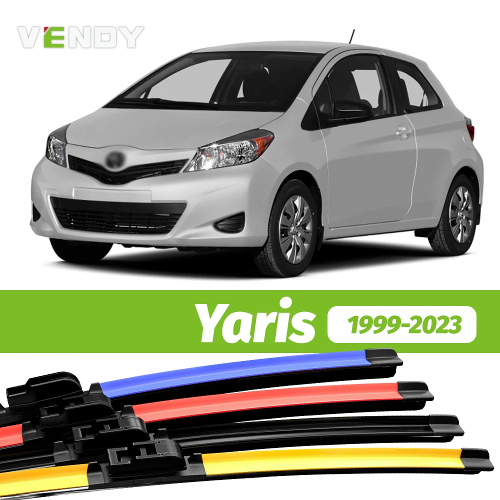 2 stücke Frontscheibe Wischer Klingen Scheibenwischer Für Toyota Yaris 1999-2023 2016 2017 2018 2019 2020 2021 2022 2023 2024