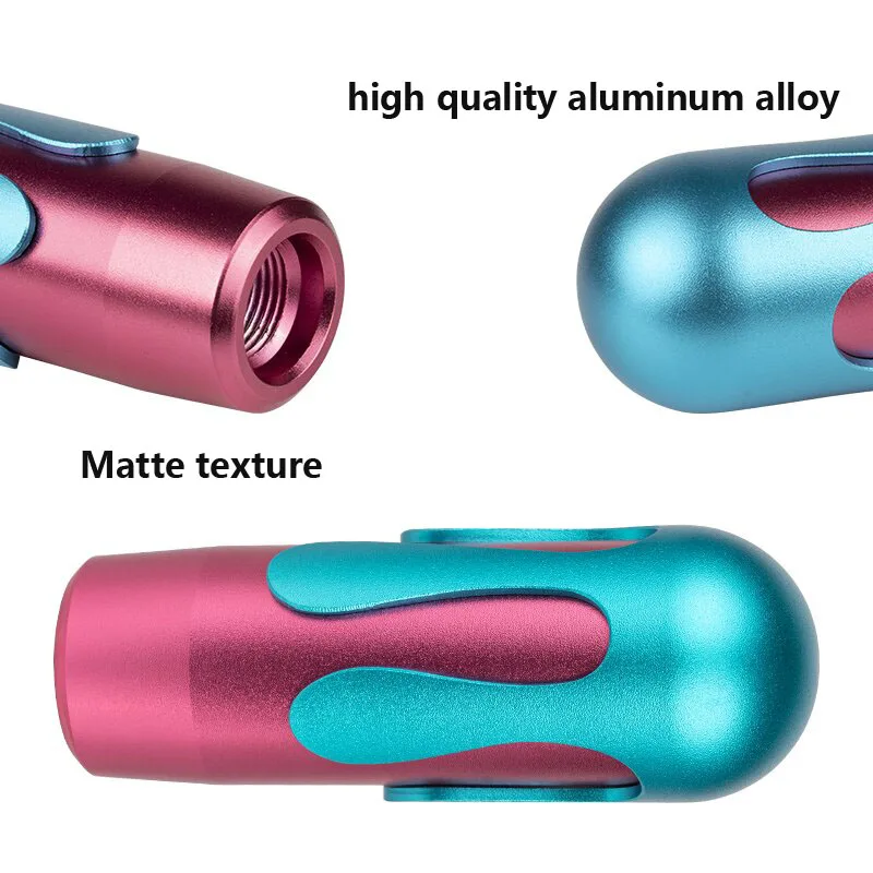 New shiftknob manual Aluminum car gear lever ice cream shape gearshift lever knob extension adjustable shifter knob accessories