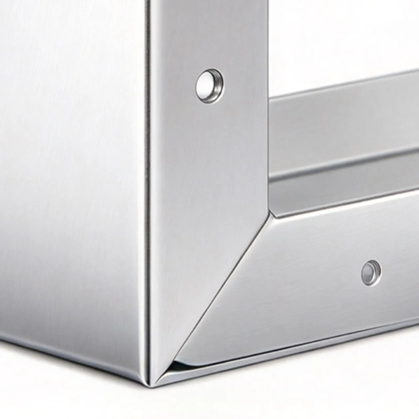 Universal Microwave Trim Kit 2 Pieces Universal Stainless Steel Rust-Proof Microwave Side Panel Cover Hardware For Kitchen