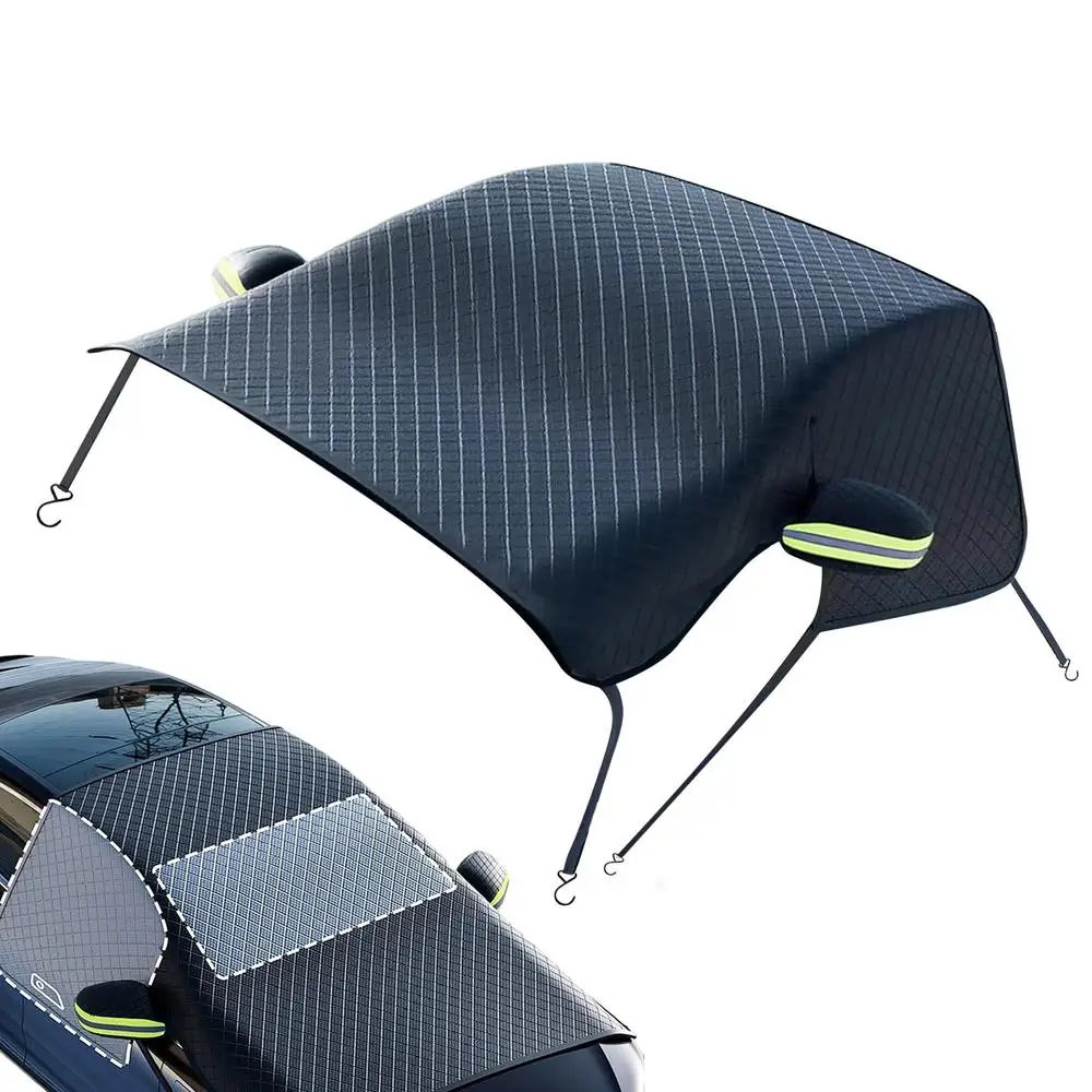 Auto Windshield Snow Cover 263x117cm Heavy Duty Waterproof Protector Weatherproof Glass Sun Visor Anti Freeze Car Accessories