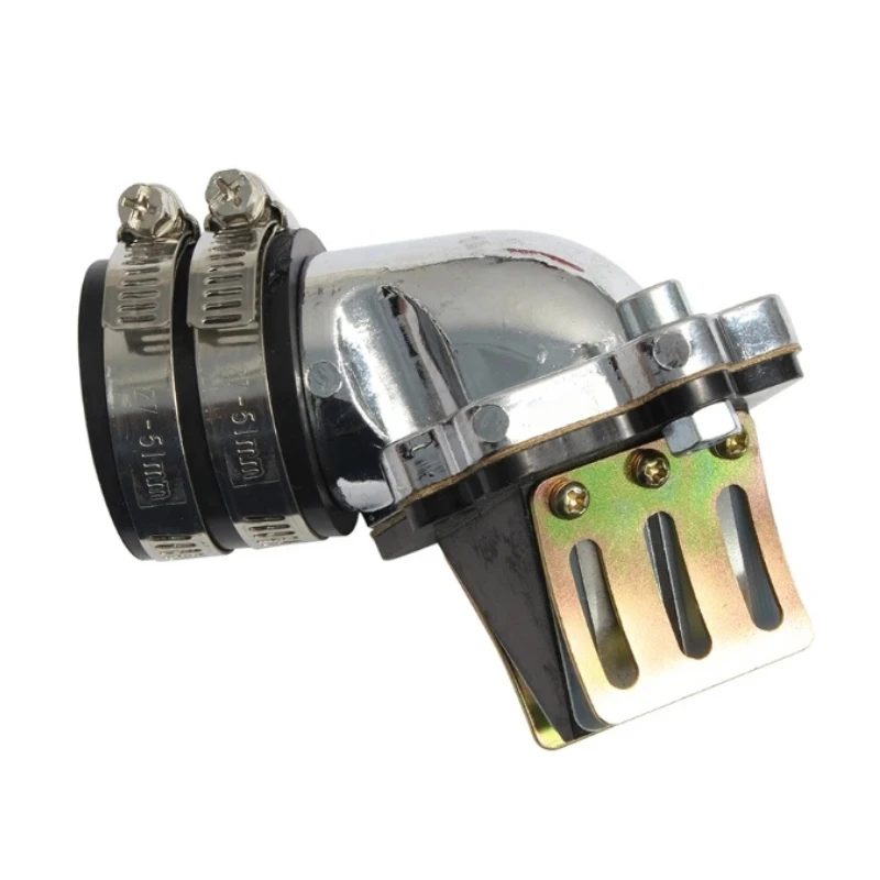 35mm Carburetor Interface Intake Manifold Pipe Reed Valve For PWK PE BWS100 Yamaha JOG50 JOG90 50cc 90cc 2 Stroke Scooter 1E40QM