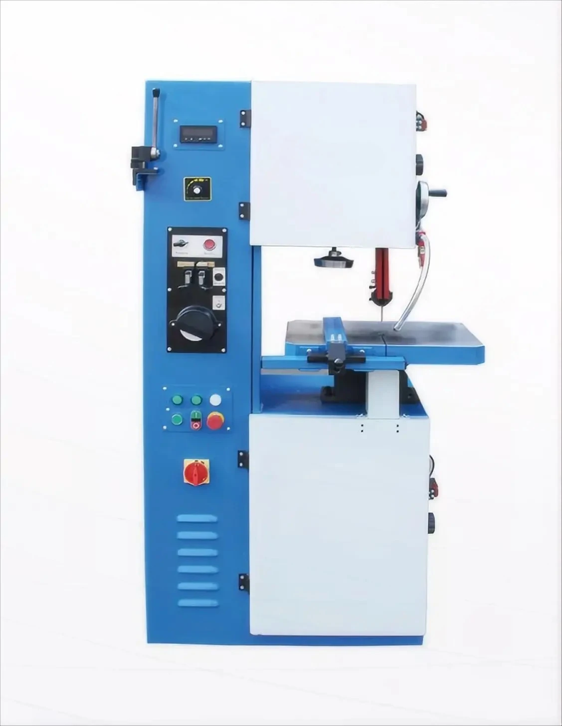 SuperTech VS300 High-precision Vertical Cutting Band Saw Machine for Efficient Metal Processing