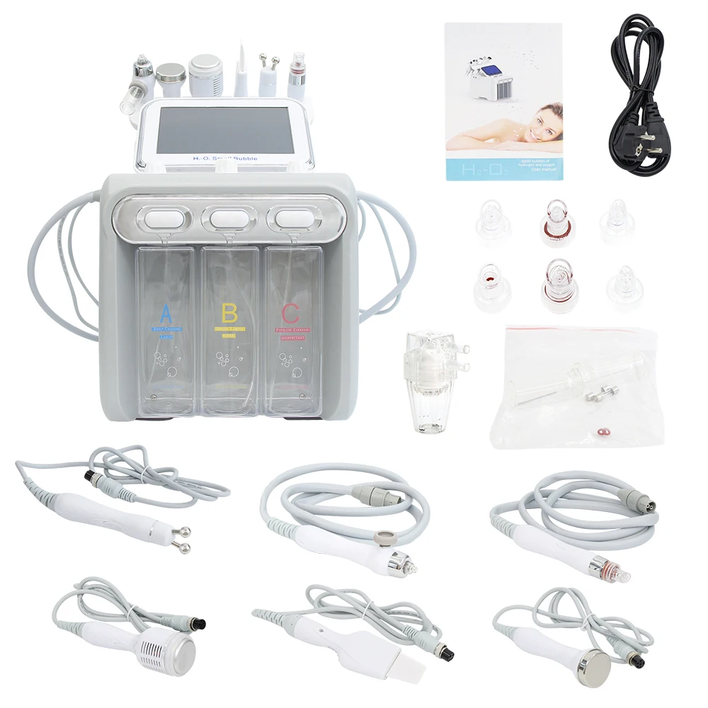 수소 산소 얼굴 기계 딥 클렌징 리프팅 강화 여드름 제거 스킨 케어 물 박피술 미용 장치