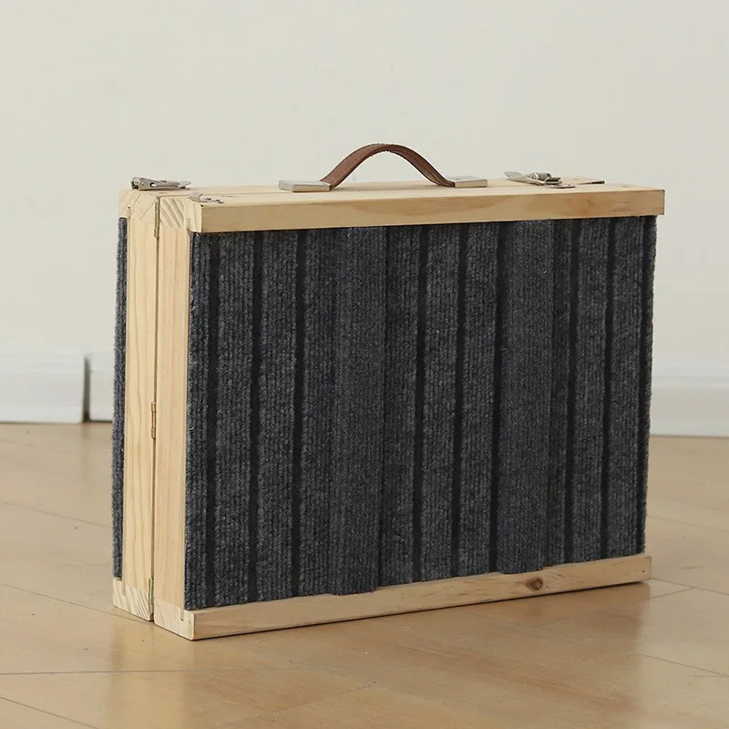 

Pet Climbing Stairs Foldable Custom Wooden Pet Climbing Toy Wooden Enlarged Extended Dog Climbing Frame Claw Rack