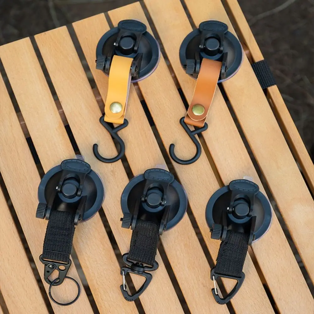 New Side Round/Triangular Car Tent Suction Cups Buckle Plastic 10 Styles Awning Anchors Outdoor Camping Hooks