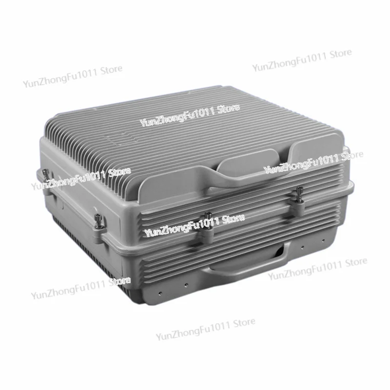 YC513-150W IP67 Outdoor Ribbed Steel Sheet Aluminum Telecom Enclosure Electric Gabinetes Wifi Antenna CATV Aluminum Enclosure