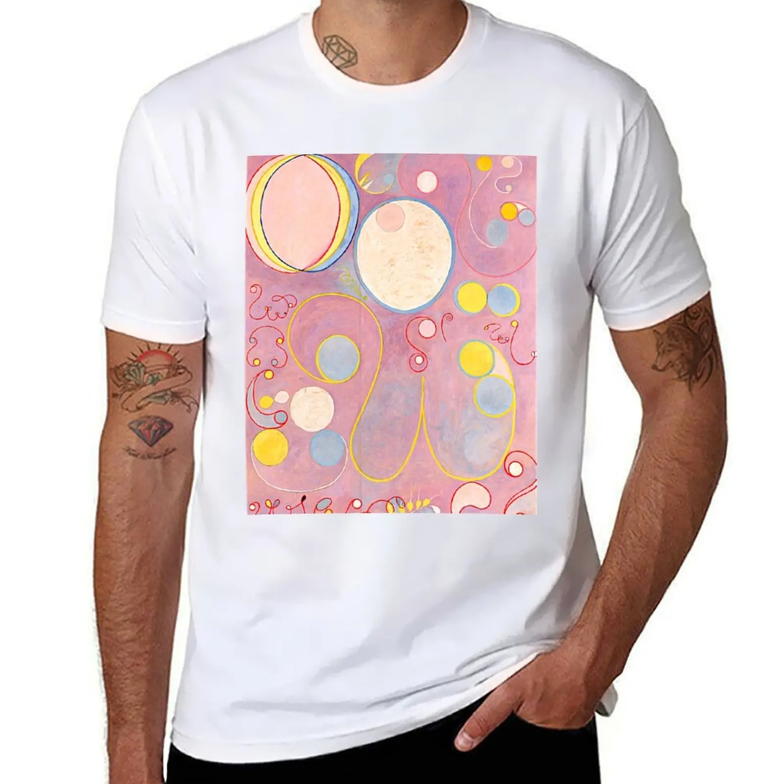 

IV 08, tshirt Group man t No. for af Largest, The Hilma shirts Ten Klint graphic Adulthood, T-Shirt vintage anime