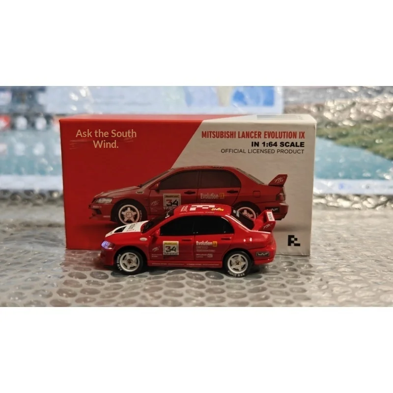 New In Stock Wenanfeng Official Licensed 1：64 EVO Lancer Evolution IX RC Drift Car Full Scale Remote Control Vehicle For Hobby