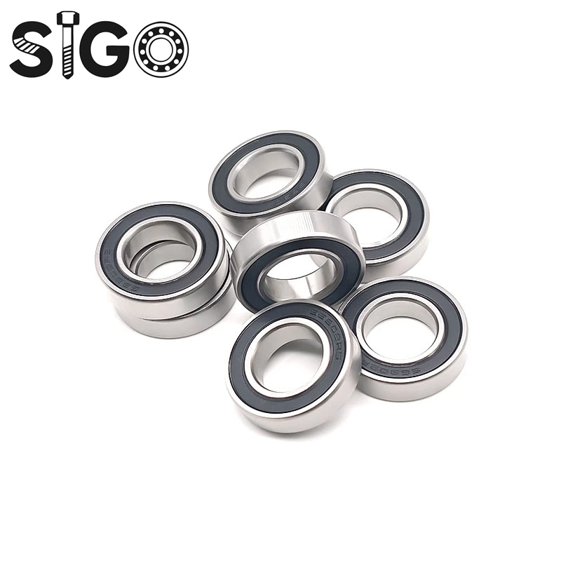 10PCS S6902RS 15X28X7 Mm Bearing ABEC-7 440C Stainless Steel S 6902RS Ball Bearings 6902 Stainless Steel Ball Bearing