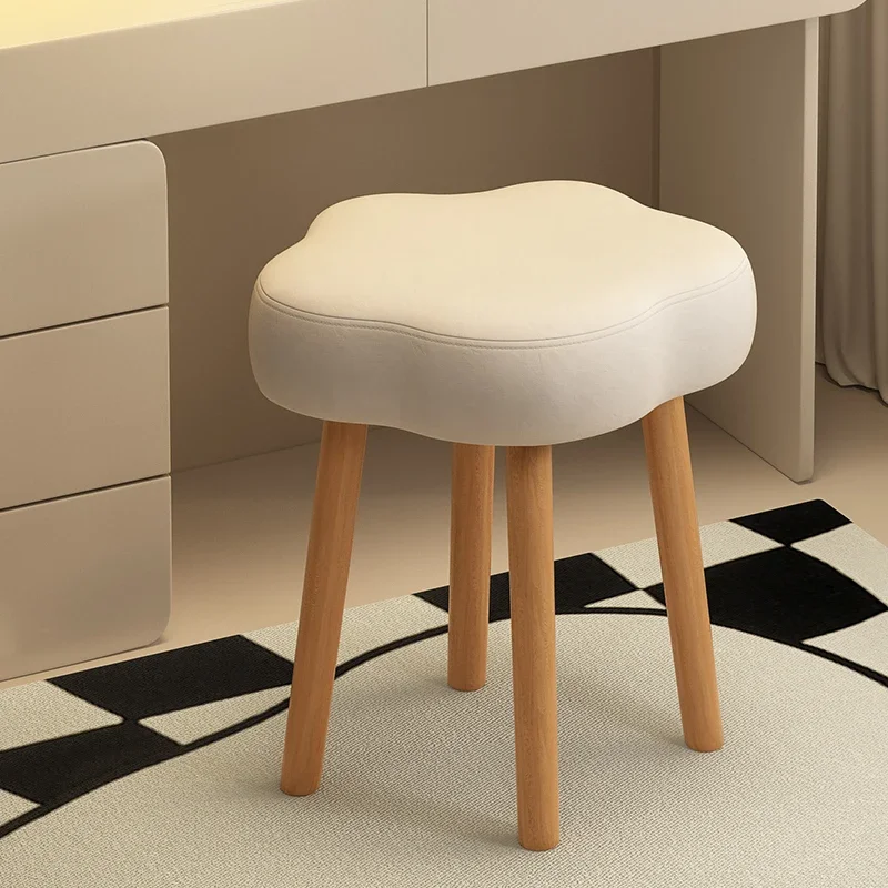 Makeup Stool Dresser Chair Dressing Table Women Bedroom Cloud Chair Solid Wood Minimalist Nail Art Special Hallway Furniture