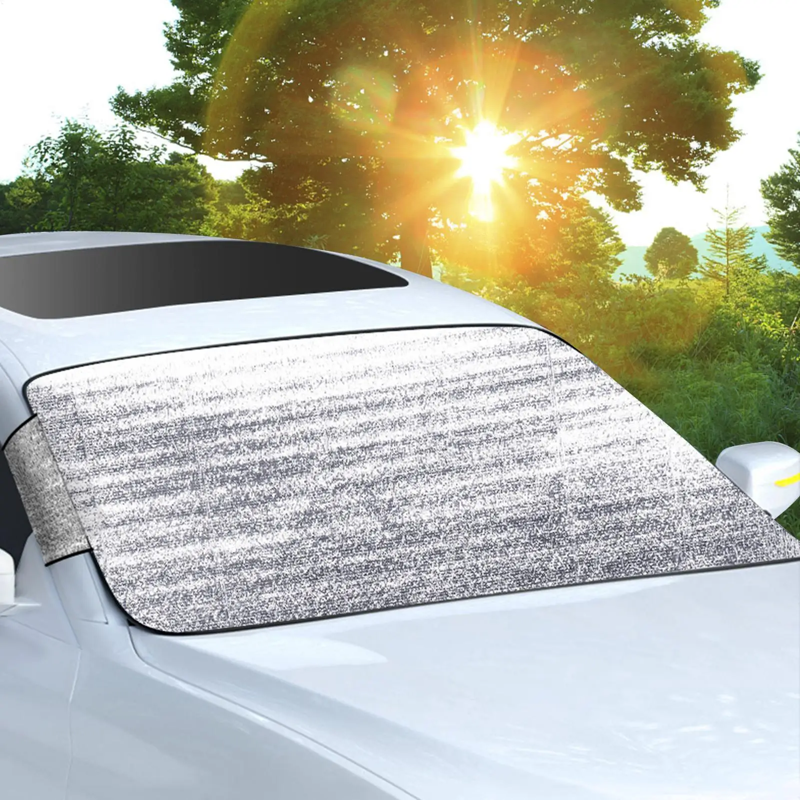 Front Car Window Ice Protection Snow Ice Windshield Car snow blocking front gear sun protection car snow blocking